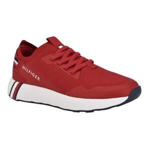 Tommy Hilfiger Women's Arosa Slip On Jogger Sneakers Red Size 8 M